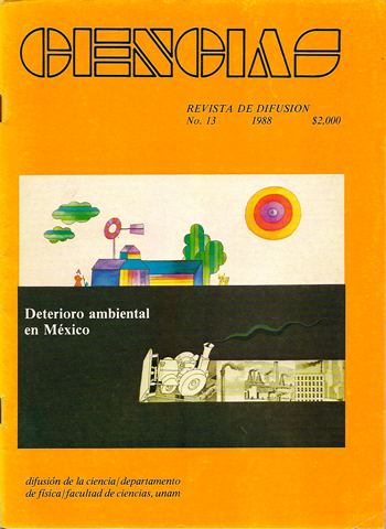 Portada Revista Ciencias de la UNAM 013